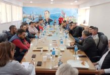 REUNIÓN DEL CONSEJO DIRECTIVO NACIONAL CON DELEGADOS GREMIALES DE CIUDAD Y PROVINCIA DE BUENOS AIRES PARA DISCUTIR NEGOCIACIONES SALARIALES CON LAS EMPRESAS